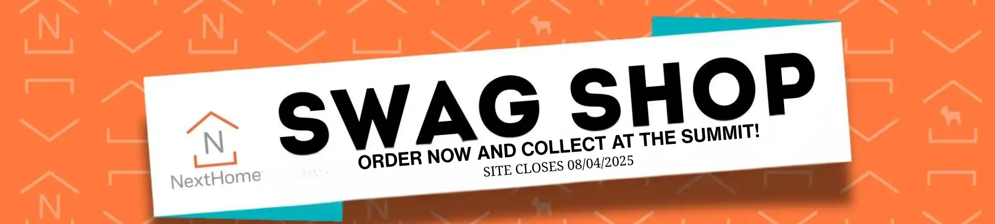 NextHome Swag Shop. Order now and collect at the conference! Site Closes 08/04/2025